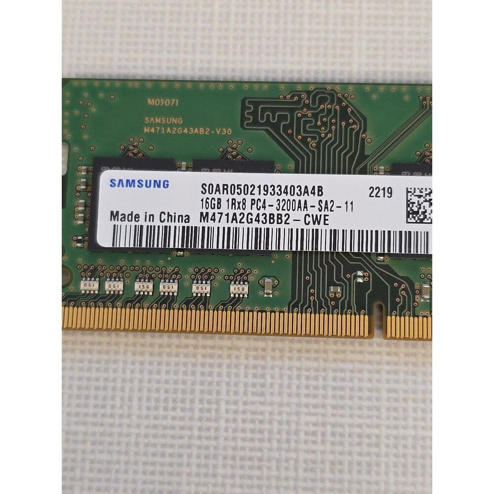 SAMSUNG 16GB DDR4 3200MHz LAPTOP MEMORY RAM SODIMM - Picture 3 of 3